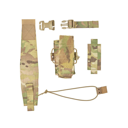 The Platatac SMAS (Smoke, Mags & Stuff) Pouch is designed to carry a single M18 smoke grenade, similar-sized pyrotechnic or EO, up to two 5.56 mags or a single 7.62 mag. www.defenceqstore.com.au