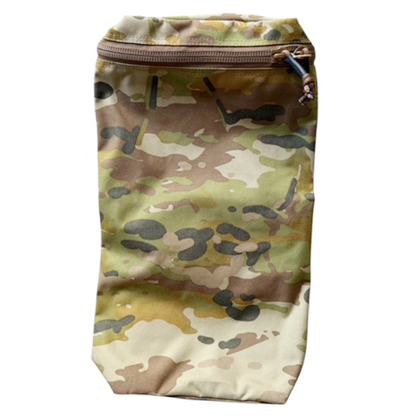 The RATS long pouch is based off our RATS pouch, we have extended the length to hold two ration packs and a 3L hydration bladder via the Velcro loop inside the lid. www.defenceqstore.com.au