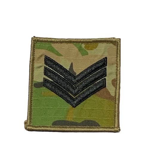 AMCU Rank Patch Sergeant www.defenceqstore.com.au