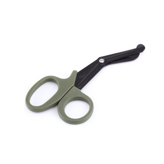Featuring stainless steel construction and impact-resistant ABS plastic handles, these Deluxe EMS Shears are essential for medical workers, first responders, fisherman, hunters, hikers, and military service members! Equipped to safely and quickly cut clothing and dressings, they offer smooth, easy function with their wide tipped blade and provide reliable performance for any emergency situation. www.defenceqstore.com.au