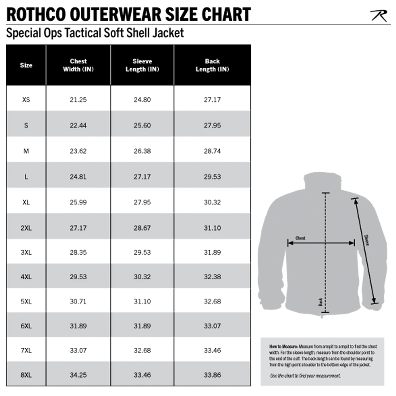 Rothco 3-in-1 Spec Ops Soft Shell Jacket Black