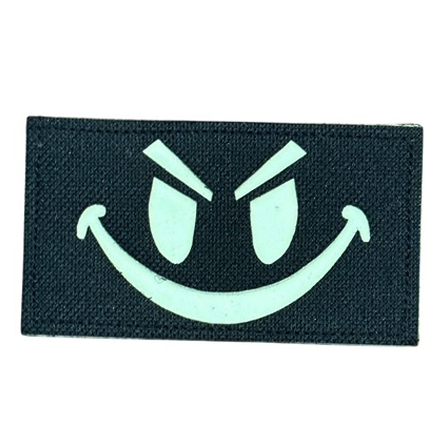 Make a bold statement with the Evil Smile 9x5cm Laser Cut Black Patch Hook & Loop . This striking 9x5cm patch features laser-cut precision detailing that demands attention. Backed with both hook and loop fasteners, it's ready to attach to tactical gear, backpacks, or uniforms instantly. www.defenceqstore.com.au