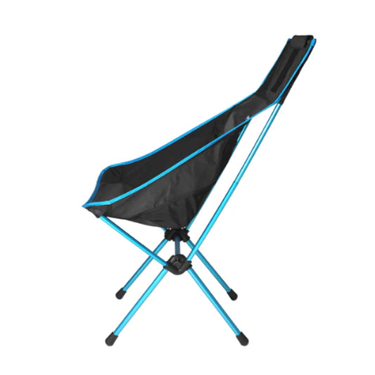 The Helinox Sunset Camping Chair packs down to a portable 47 x 12 x 14cm in its included bag and weighs just 1.6kg. Strong and light, the heart of its innovative design is a frame made from a proprietary DAC aluminium alloy delivering a maximum strength-to-weight ratio that comfortably holds up to 145kg. www.defenceqstore.com.au