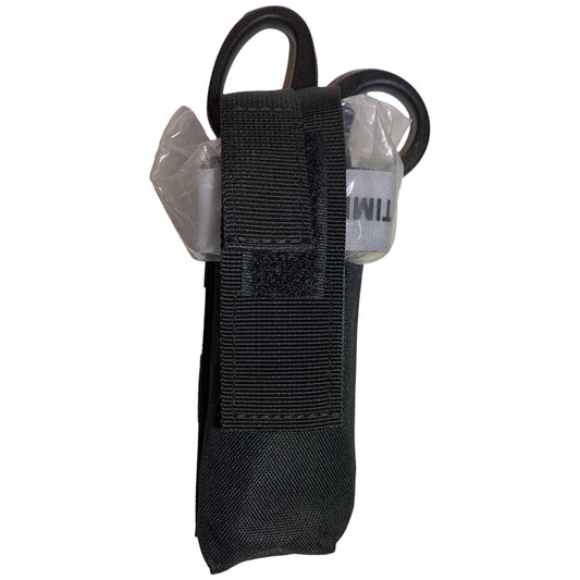 Organize and transport your medical supplies in one convenient pouch with the MOLLE Tactical Tourniquet and Shear Holder. Crafted from durable 600D nylon and featuring adjustable hook and loop fastening, this pouch offers a secure fit for your gear and easily attaches to vests, chest rigs and bags. www.defenceqstore.com.au