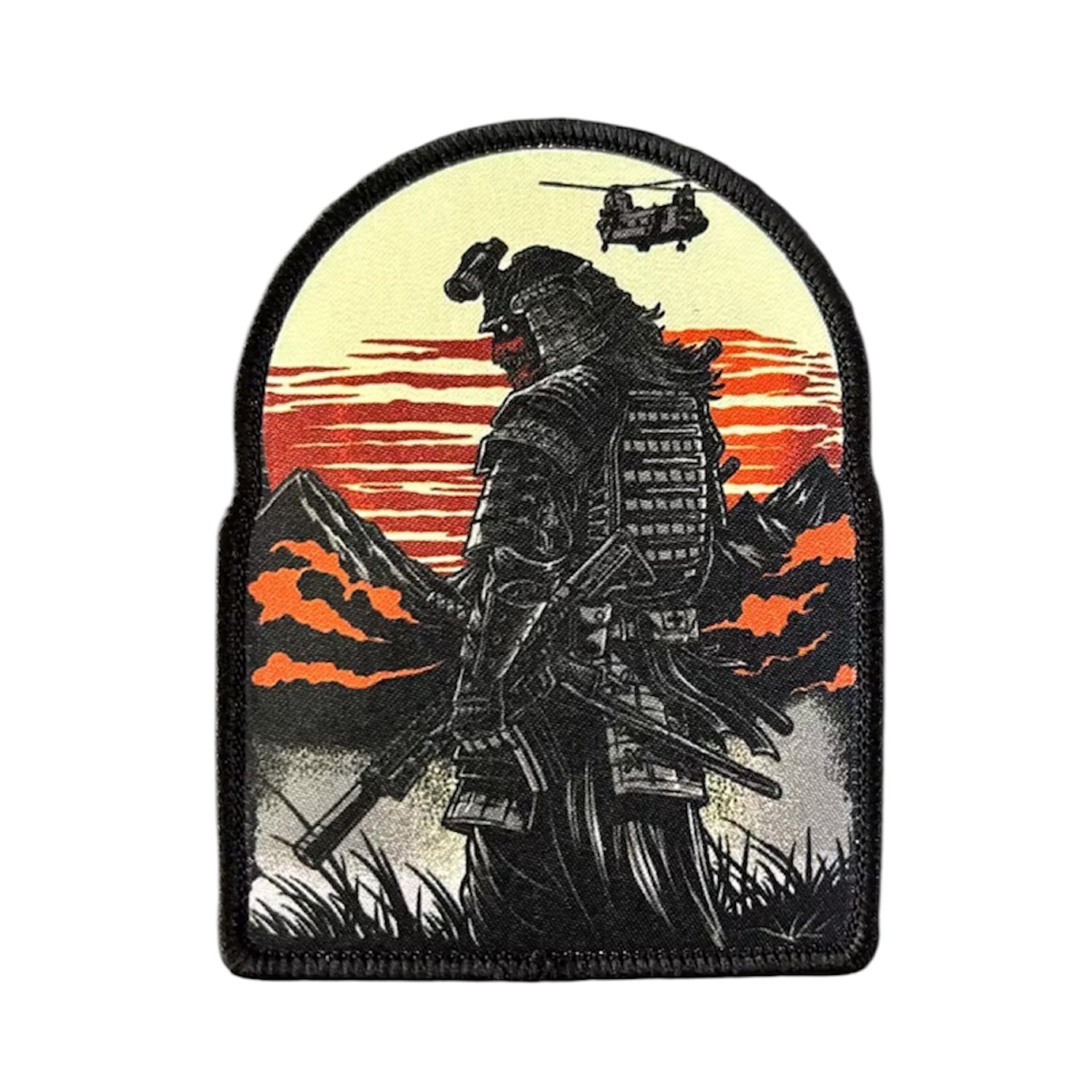 Samurai Warrior Tactical Embroidery Morale Patch – Defence Q Store