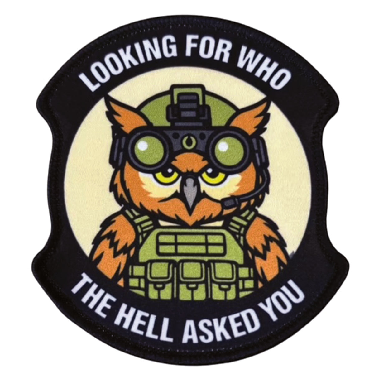 Looking for Who Embroidery Morale Patch - Stealth Ops Gear, measuring 9x8cm, is a striking and durable addition to personalize your gear with style and toughness. Crafted with high-quality embroidery, this patch features a versatile white pattern that blends seamlessly with various tactical and outdoor equipment. www.defenceqstore.com.au