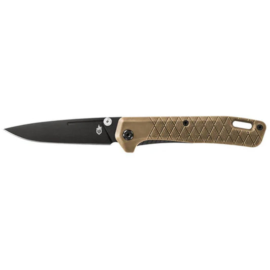 Pockets don't have infinite space, so making the most of it is key when designing for the EDC user. This is where the Zilch comes in: a lightweight folding knife built to slip into your pocket and out of mind. A slim footprint doesn't mean it's slim on design; it has exposed barrels, an unexpected spine design, and the option to customize deployment. www.defenceqstore.com.au