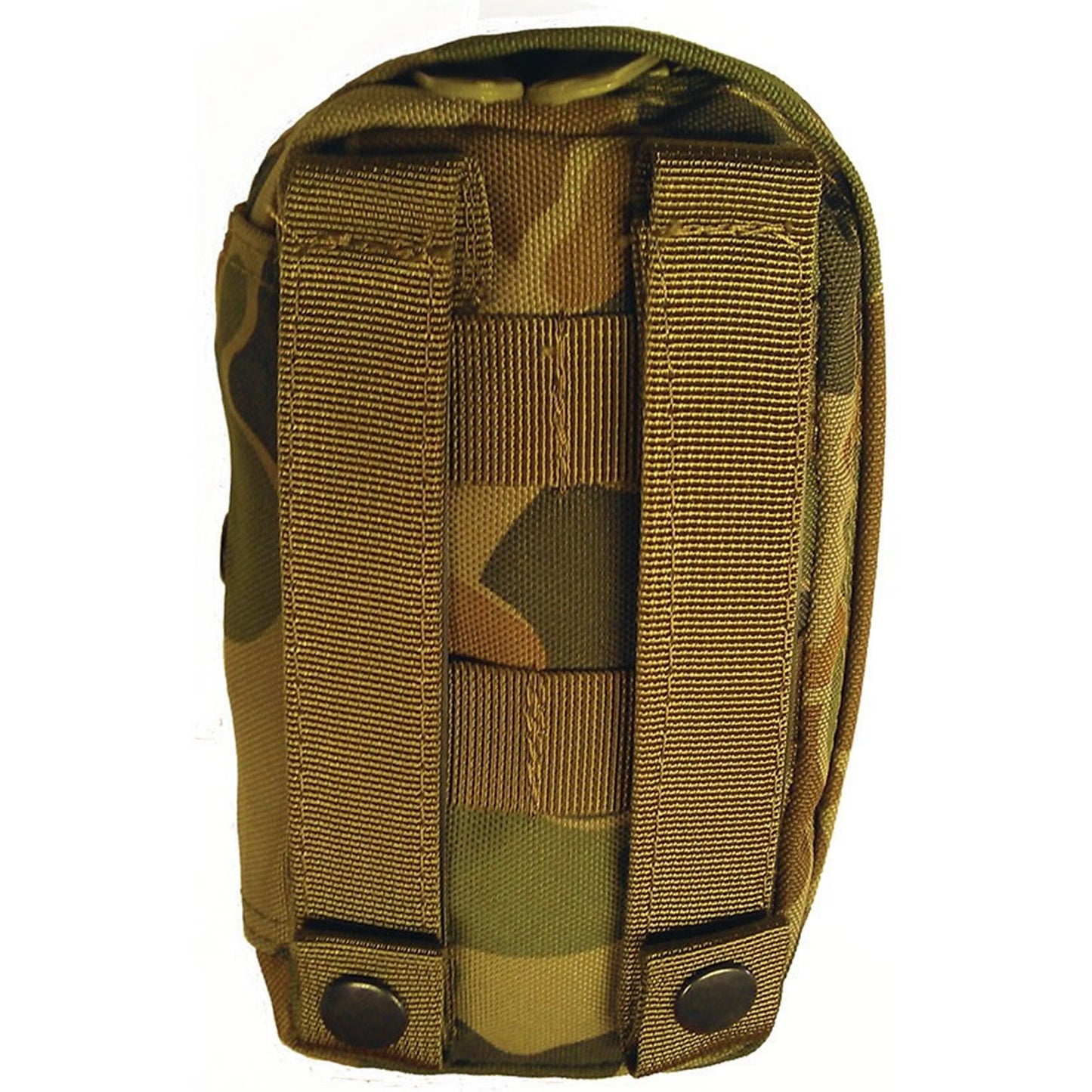 Side opening YKK zipper Internal elastic banding Bound seams Mesh eyelet drainage holes Excellent sized first aid pouch Heavy duty webbing Heavy duty 2 coats PU fabric Dimensions: 16x8x6cm