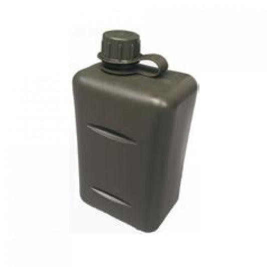 Specially designed for the South African military with food-safe materials and an improved O-ring seal in the lid for extra security, the TAS SA 2 Litre Water Bottle OD Green is the perfect choice! Don't fear unexpected spills--its military-grade design gives you peace of mind that your drink is secure and ready to go when you need it! www.defenceqstore.com.au