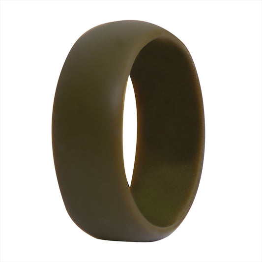 Silicone Ring is ideal for military and law enforcement professionals looking to prevent finger injuries caused by wearing a ring.  Sturdy Yet Soft Tactical Wedding Ring Is A Safe Alternative To A Traditional Metal Ring For Police And Military Service Members Silicone Wedding Ring Constructed From Medical Grade Silicone For Maximum Durability Wedding Band Features A Non-Conductive Material Sleek Silicone Band Helps To Maintain A Professional Appearance For half sizes please go up