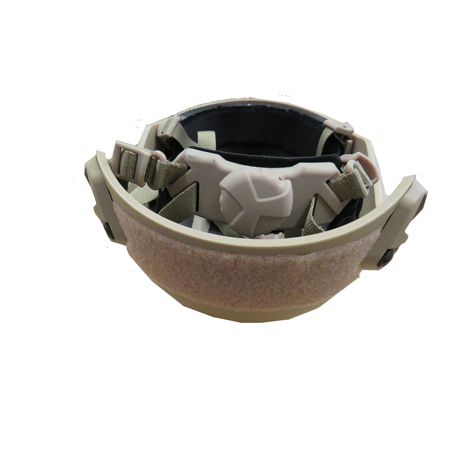 High-grade ABS plastic and foam cushioning team up to create this injection molded Fast Helmet with Velcro for attachments like signs and lights. Experience superior abrasion resistance and balanced weight distribution thanks to the forehead base, designed for NVG equipment. www.defenceqstore.com.au