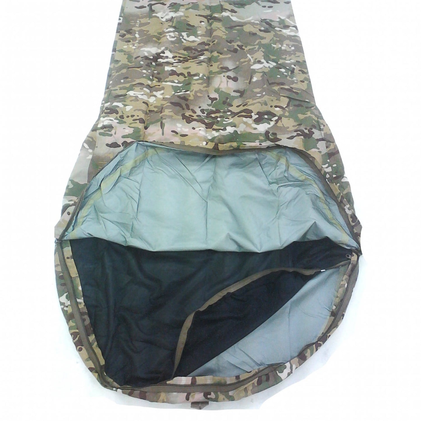 This Bivy bag is a great sleeping bag to keep you warm and dry on those cold winter nights out field and camping GAMMATEX fabric is a special 3 layer technical laminate similar to Gore-tex fabrics. Gammatex is super light weight, allows vapor and condensation to escape while remaining 100% waterproof from the outside