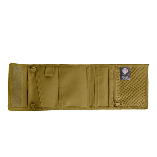 Rothco’s Deluxe ID Holder features a clear vinyl window for quick access to your military identification card, and multiple internal pockets for passports, credit cards, and/or other important documentation.
