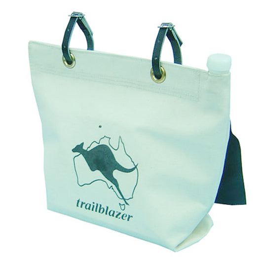 Before first use the water bag must be totally immersed in clean water for 24 hours to soak then let it completely dry so the thread swells and seals. If water bag still leaks complete the process, it may take up to three attempts before the water bag seals completely.