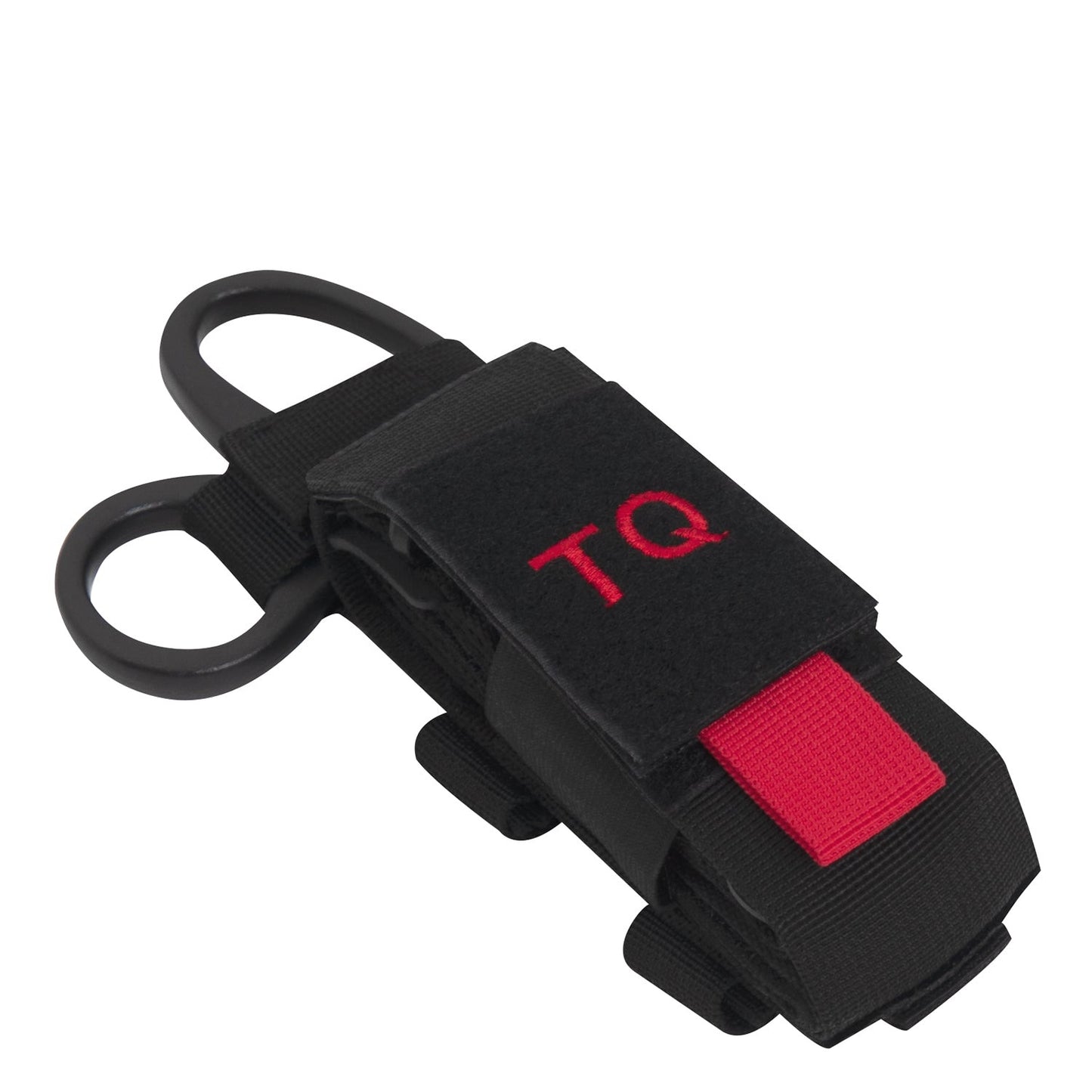 Rothco’s Tactical “TQ” Pouch is designed to hold your tourniquet and shears with an elastic hook & loop compartment and a hidden back pocket with a horizontal hook and loop strap that feeds through the handle of your shears.