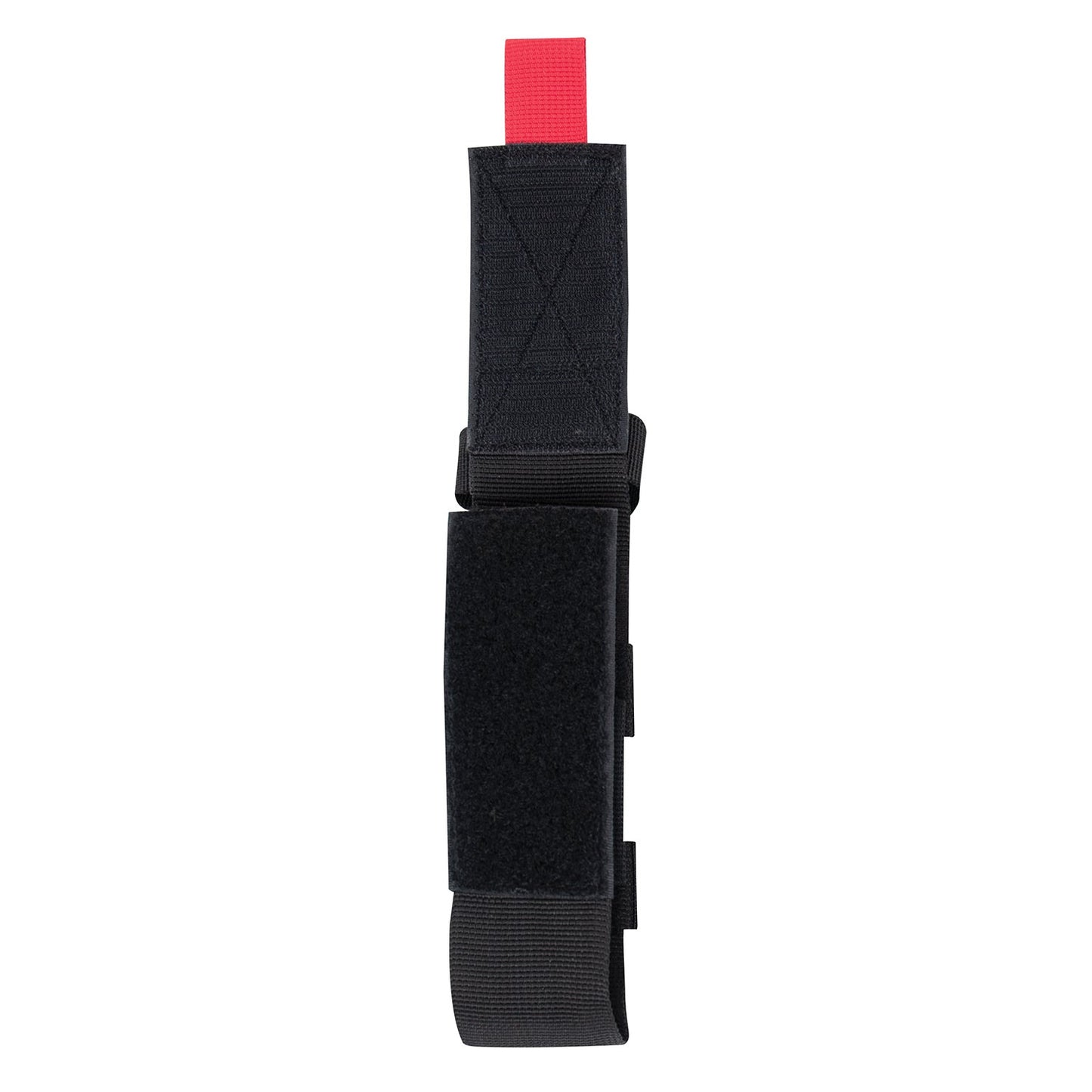 Rothco’s Tactical “TQ” Pouch is designed to hold your tourniquet and shears with an elastic hook & loop compartment and a hidden back pocket with a horizontal hook and loop strap that feeds through the handle of your shears.