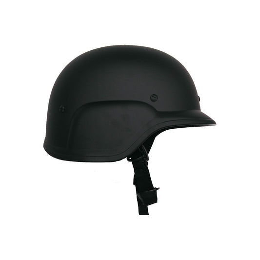 You're either SWAT or you're not!  Check out this badboy replica SWAT helmet, great for paintball or just dressing up for a costume party.  Heavy duty plastic  Webbing harness and chin strap  One size fits most not all!  Weight: 700g
