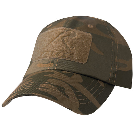 Rothco’s Tactical Operator Cap enhances the classic style of a baseball cap with a loop front patch, branch tap, and IR field.  www.defenceqstore.com.au