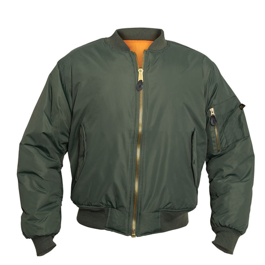 We took our classic MA-1 Flight Jacket and added an enhanced Nylon Outershell - offering maximum protection from the elemen