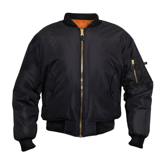 We took our classic MA-1 Flight Jacket and added an enhanced Nylon Outershell - offering maximum protection from the elements.