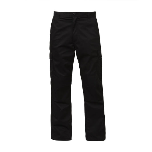 Rothco’s Relaxed Fit Zipper Fly BDU Pants feature the same comfortable and durable material composition as our military-style BDU pants, but with a wider leg opening and zipper fly that support a relaxed fit.