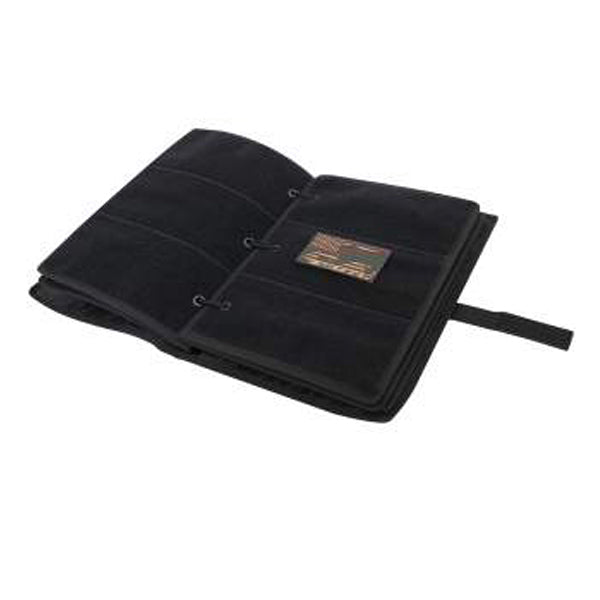 Hook & Loop Patch Book is the best way to store your favorite flag, rank, skill, and morale patches.