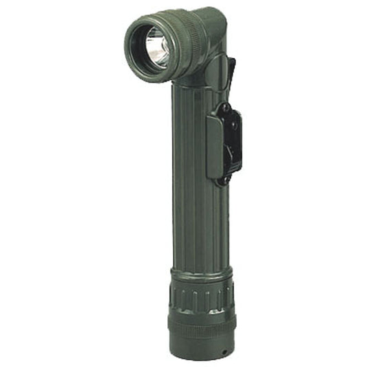Army Style Flashlight AA Cell OD Green