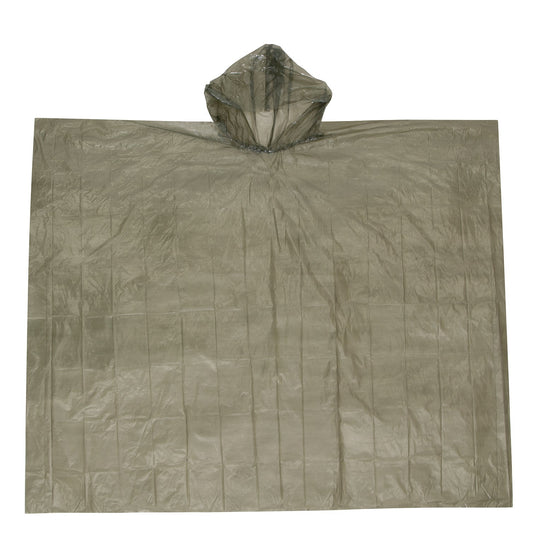 Rothco All Weather Emergency Poncho Olive