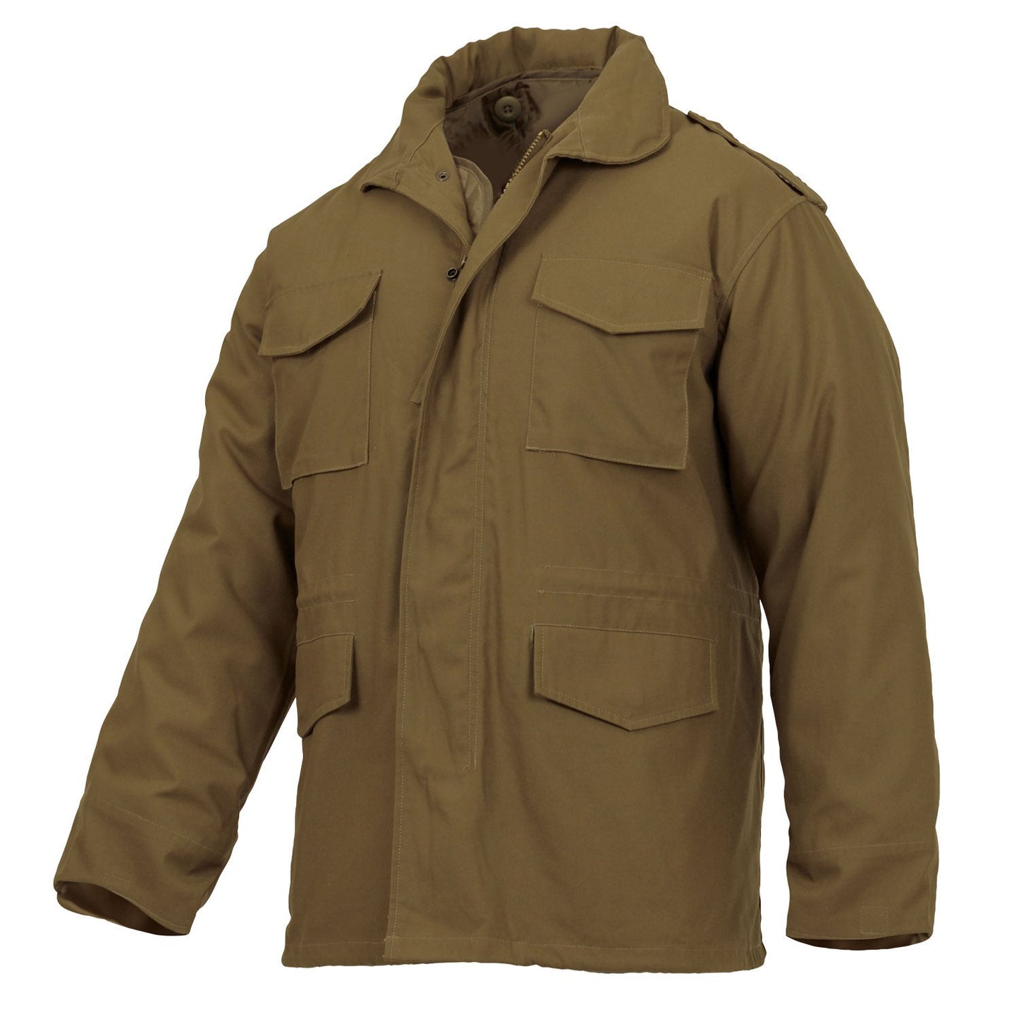 The M-65 Field Jacket from Rothco was made to military specifications (The M-65 was implemented by the U.S. Army and US Marine Corps in 1965) and is designed to provide unparalleled warmth, durability, and comfort in any cold weather condition.