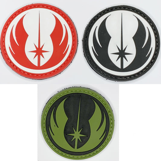 Jedi Order PVC Patches Set of 3 Bundle