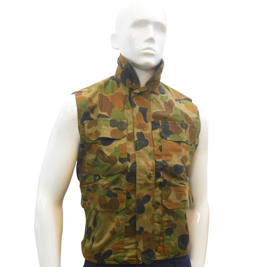 Padded Shooters Vest Auscam