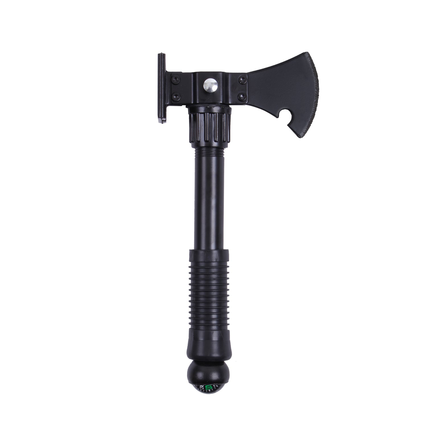 Rothco’s 5-In-1 Multi-Purpose Tool is the perfect outdoor item; featuring an interchangeable shovel, saw, pick axe, and axe head attachment for optimal versatility while you camp, hunt, or trek through the wilderness.