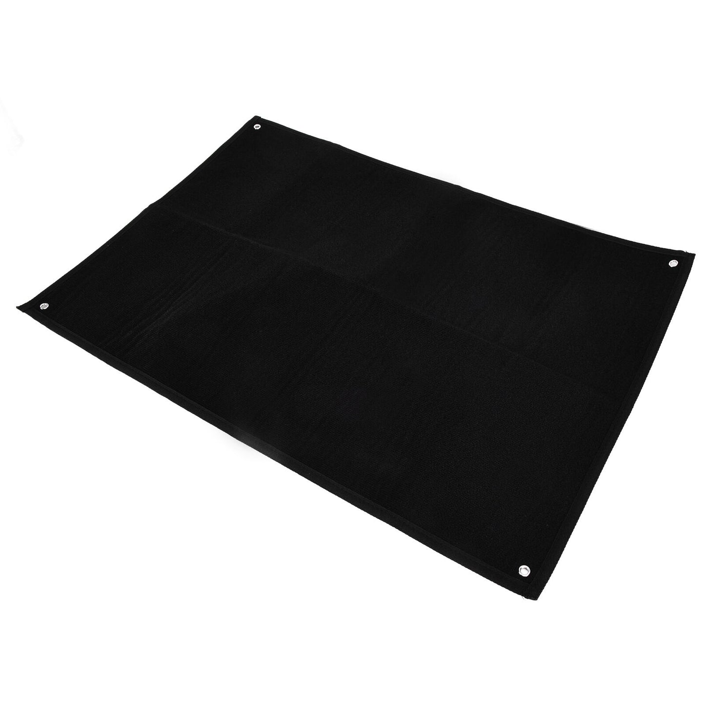 This Morale Patch Display Board with a soft loop side works with all velcro-backed morale patches, ID patches, name patch, etc. Heavy-duty grommets to hang on the wall. Folds/rolls up for easy storage. Heavy-duty nylon fabric backing. Size: 40 x 60 cm. Can fit up to 50 patches maybe more, will depend on the size of the patches you have