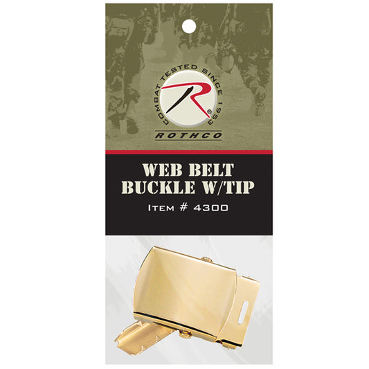 Replace your old web belt buckles with Rothco’s G.I. Type Web Belt Buckle And Tip Pack.  Iron Web Belt Buckle And Tip Ideal For Military Web Belts Military Belt Buckle And Tip Are 1 ¼” Wide Available In A Variety Of Colors