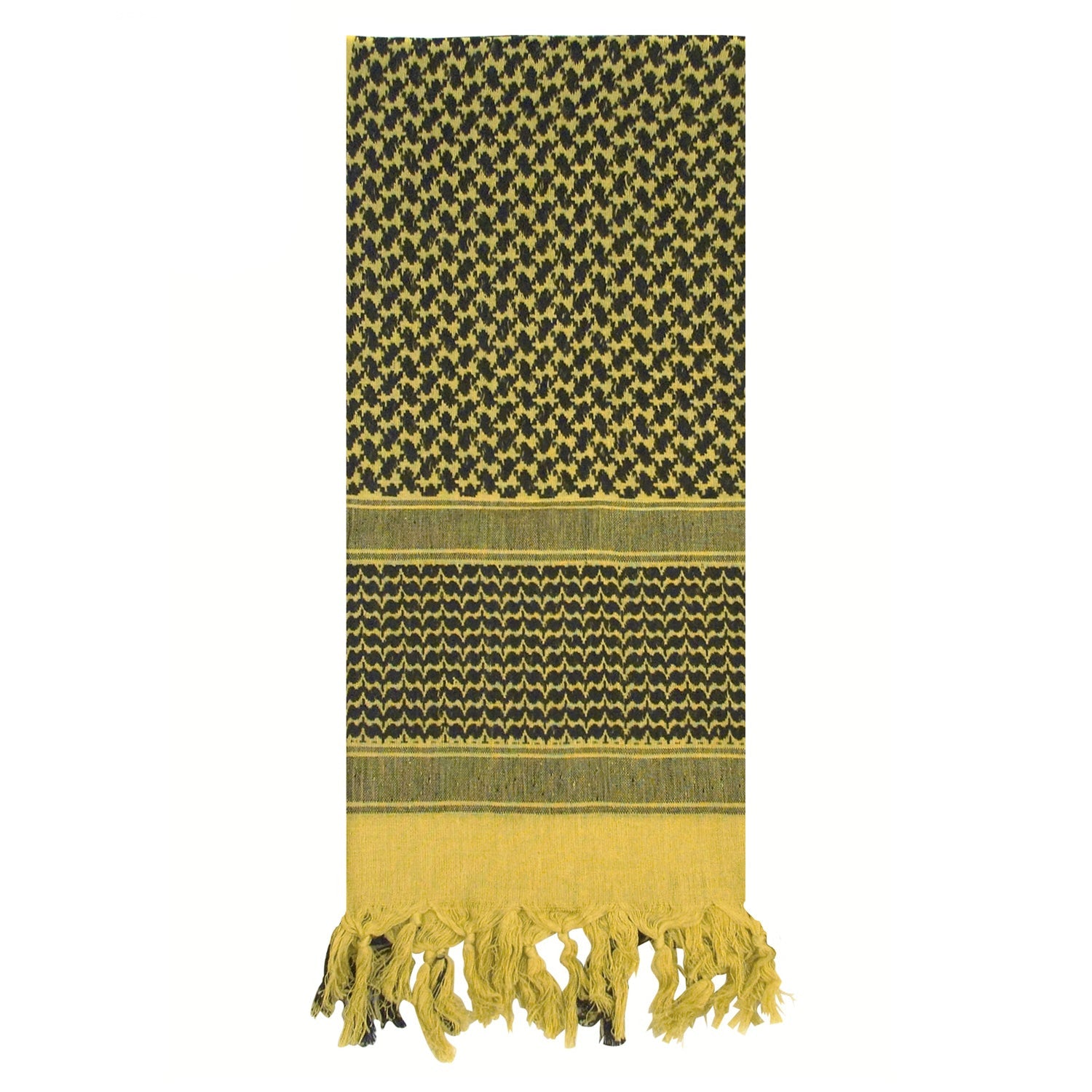 Wear as a face mask, balaclava, or headwrap, Rothco’s Lightweight Desert Shemagh Scarves are adaptable to any environment. Ideally worn while traveling through a desert, snowstorm, and any other extreme weather condition you may encounter, these tactical scarves are a must-have for anyone!