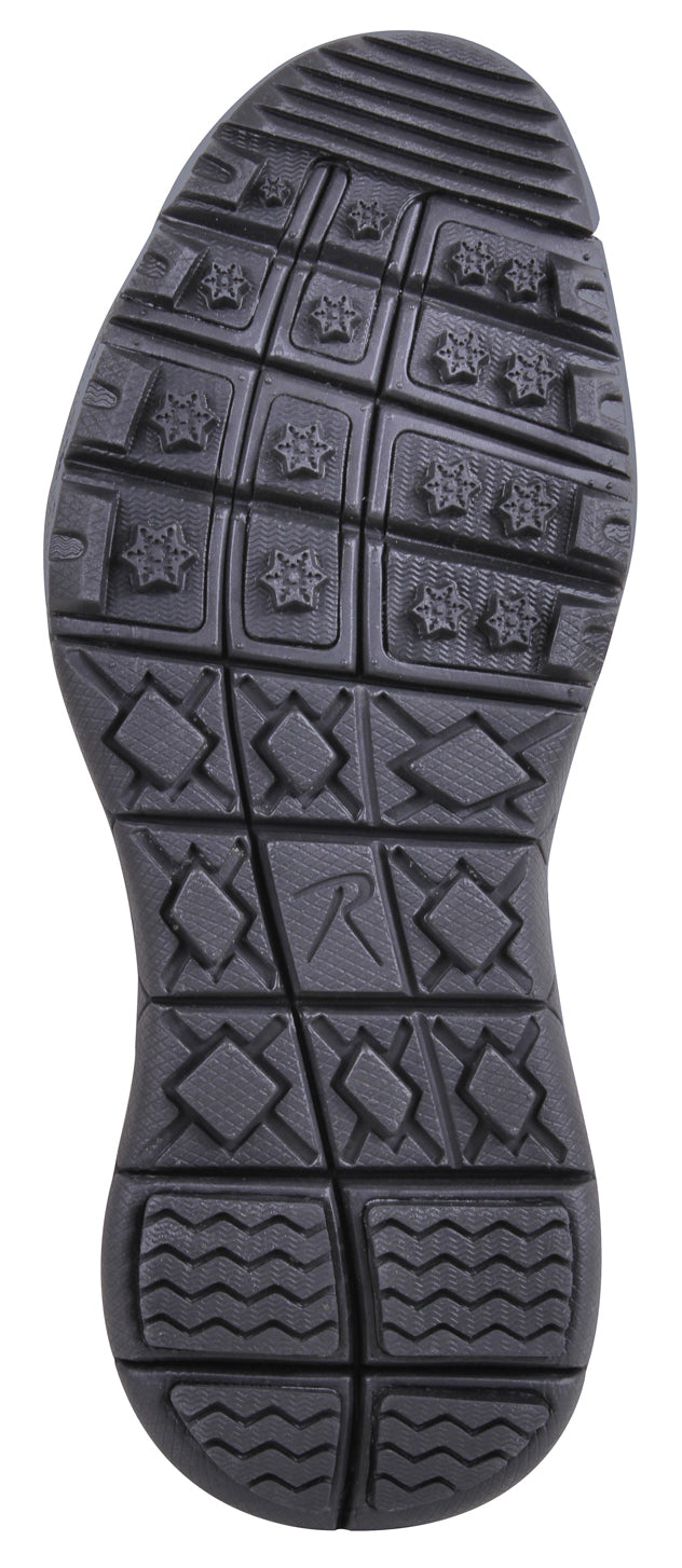 Rothco’s V-Max Lightweight Tactical Boot is the optimal choice for an all-purpose military-style boot.      Military-Style 8 ½” Cross Training Boot Is Designed With The Comfort And Support Of A Running Shoe     The V-Max Lightweight Boot Interior Contains A Removable EVA Insole And 2 Screen Air Vents To Keep Your Feet Cool     Rubber And EVA Outsole Provides Improved Traction While You Are On The Move     Iron Eyelet Lace System Will Keep Your Tactical Boots Tightly Secured