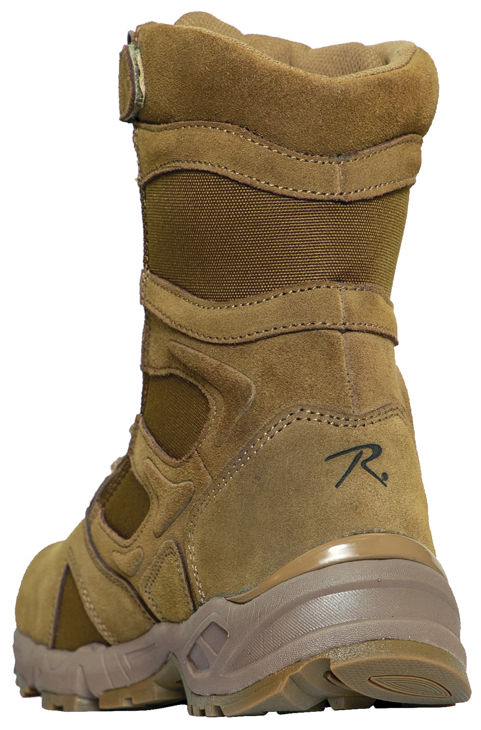 Forced Entry 8" Deployment Boots With Side Zipper Coyote Brown