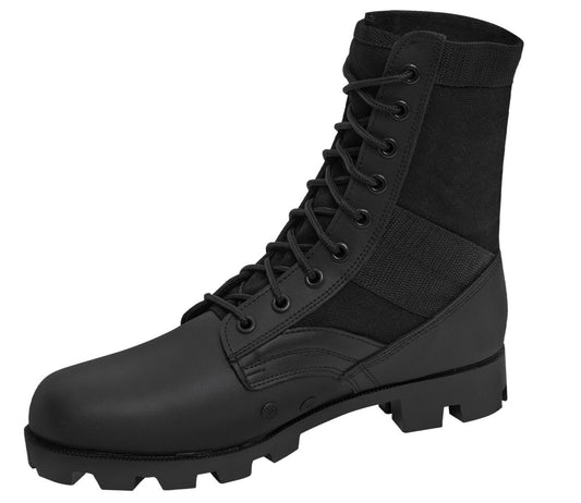 BLACK STEEL TOE JUNGLE BOOT