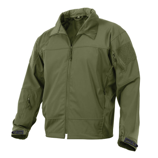 Lightweight and low profile, Rothco’s Covert Ops Lightweight Soft Shell Jacket is the premier choice for an everyday outdoor jacket that offers all-weather protection, keeping you warm and dry in any environment.
