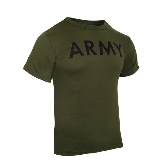 Train to the max with this Physical Training T-Shirt!  Constructed Of A Comfortable And Breathable 60% Cotton / 40% Polyester Material Ideal For Military PT Training, Workouts Or As An Everyday Shirt Tagless Label For Added Comfort Available In A Variety Of Military Prints And Colors www.defenceqstore.com.au