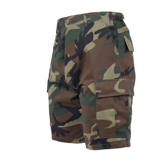 Rothco’s classic military BDU shorts in camouflage are the perfect combination of form and function and are available in several different camo patterns.