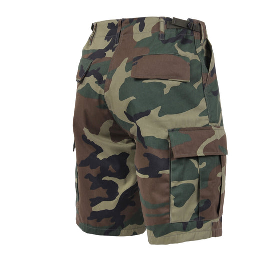 Rothco’s classic military BDU shorts in camouflage are the perfect combination of form and function and are available in several different camo patterns. 