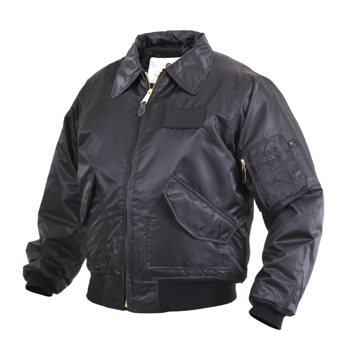 Rothco's CWU-45P (Cold Weather Uniform) Flight Jacket is designed with a water repelling nylon outer shell and a matching quilted polyester liner for optimal warmth; making this the ideal cold weather jacket you can own.