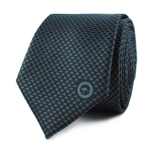 Royal Australian Air Force branded tie with classic houndstooth pattern. It's a versatile and timeless addition to your wardrobe that shows your pride in the RAAF. 100% polyester.