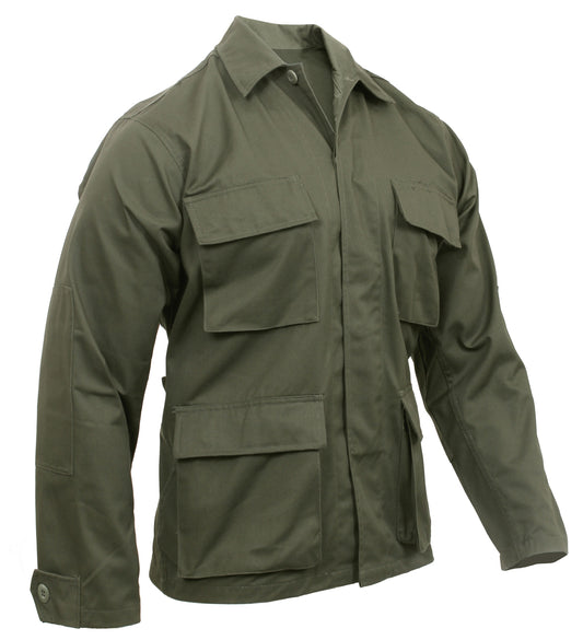 Designed to provide resiliency and comfort for the wearer, Rothco’s Solid Color BDU Shirts are the ultimate military shirt for active duty personnel and MilSim enthusiasts. 