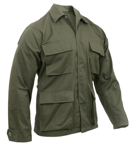 Designed to provide resiliency and comfort for the wearer, Rothco’s Solid Color BDU Shirts are the ultimate military shirt for active duty personnel and MilSim enthusiasts.