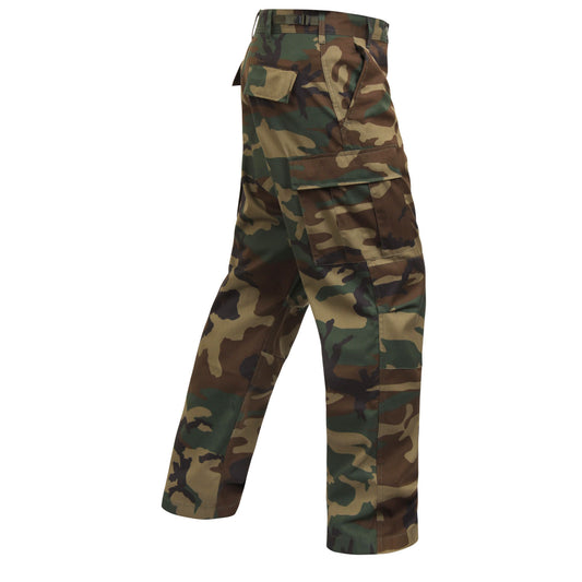 Rothco’s Camo Tactical BDU Pants are made for comfort and built for combat. Camo BDU Pants Are Built To Withstand Wear And Tear With Long-Lasting 55% Cotton / 45% Polyester Material Reinforced Seat And Knees Provide Unparalleled Resiliency While Shooting, Working Or Performing Any Outdoor Task