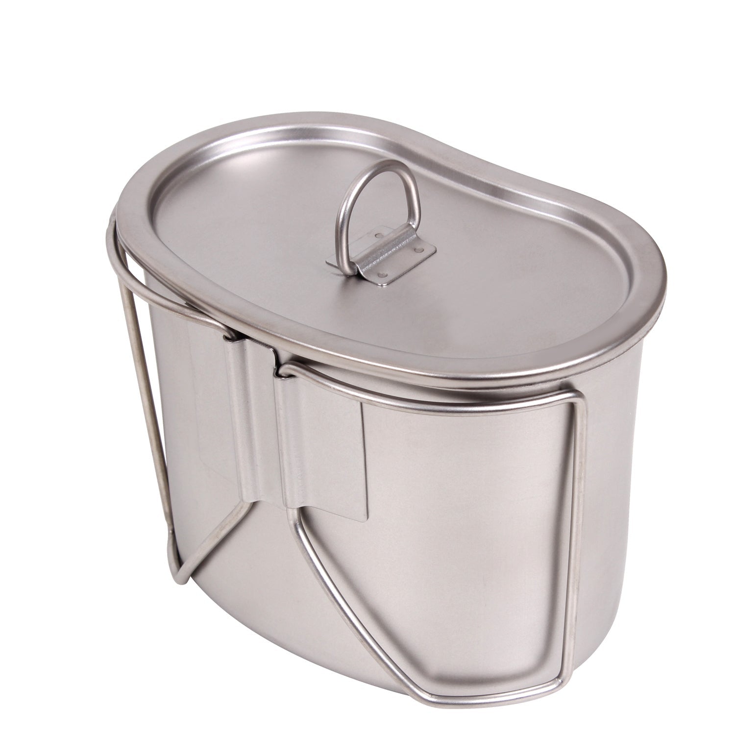 Rothco's Stainless Steel Canteen Cup and Cover Set is ideal for camping, bug out bags, and cooking. 