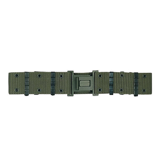 This quick release military style pistol belt is a great addition to your kit.  Available in both Olive drab and black, the convenient quick release belt was designed for use by law enforcement and the military. It will hold pouches and holsters snug to your waist, can be great to use with the ALICE system and is perfect for putting on and taking off in a hurry. Perfect for hunting, trekking or hiking. www.defenceqstore.com.au
