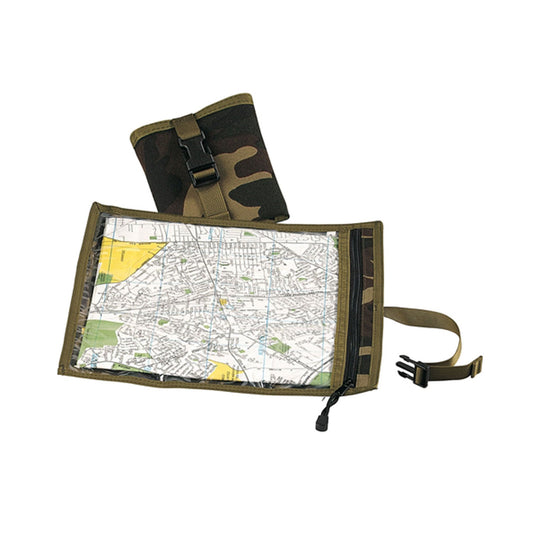 Weather Resistant, Clear Lining, 2 Zip-lock Storage Bags For Double Protection, Drainage Grommets, Keeps Maps And Documents Safe And Dry